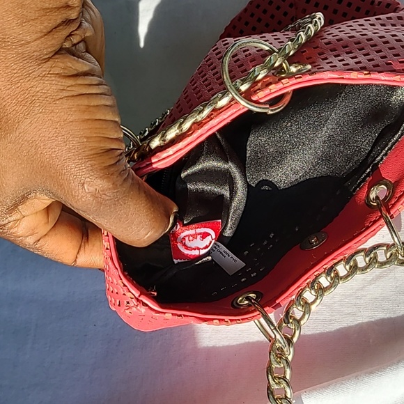 Pink Mini Ecko Double Bracelet Handle purse is absolutely stunning and rare - Picture 4 of 5